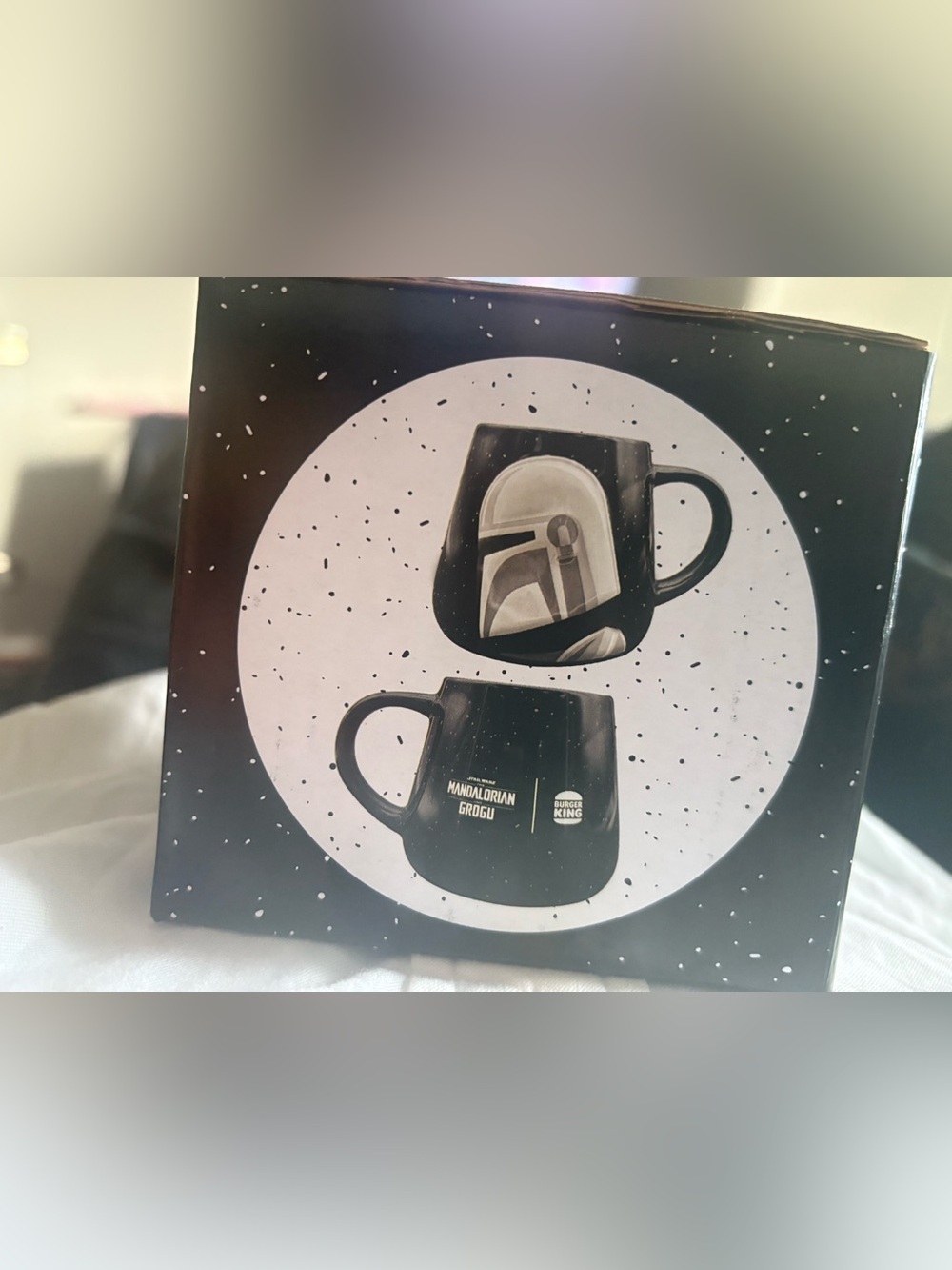 The Mandalorian BK Black & Silver Coffee mug - Official Licensed Star Wars